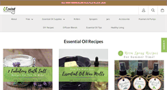 Desktop Screenshot of lovingessentialoils.com